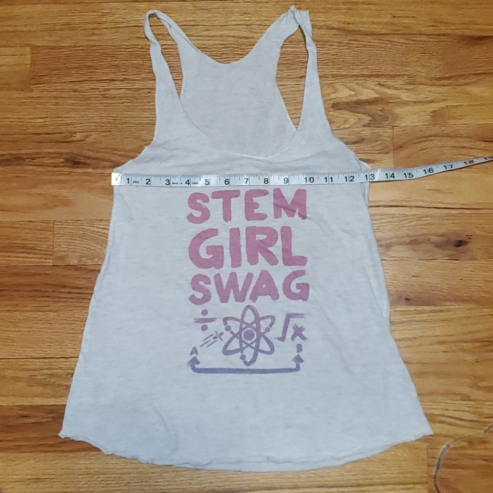 "STEM Girl Swag" Racerback Tank - Picture 3 of 6